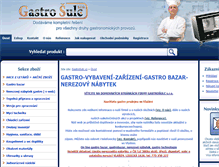 Tablet Screenshot of gastrosulc.cz
